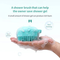 2 - in - 1 Shampoo Brush - Angie's Pet ProvisionsAngie's Pet Provisions