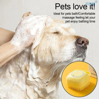 2 - in - 1 Shampoo Brush - Angie's Pet ProvisionsAngie's Pet Provisions