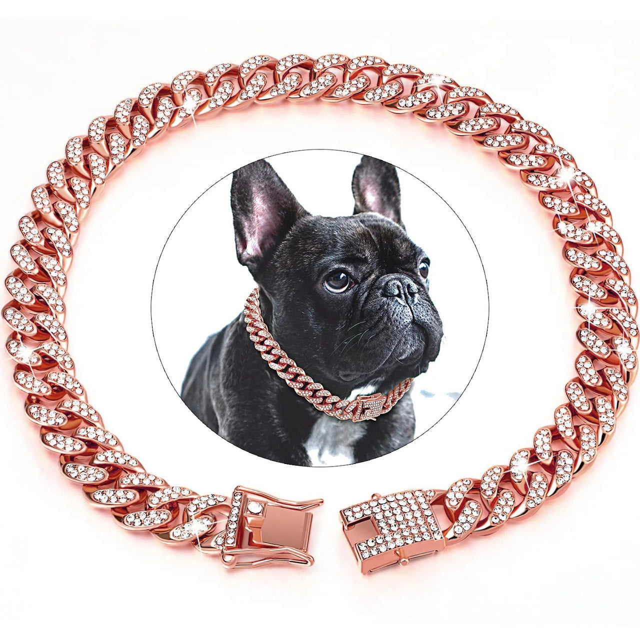 Bling Chunky Pet Chain - Angie's Pet ProvisionsAngie's Pet Provisions