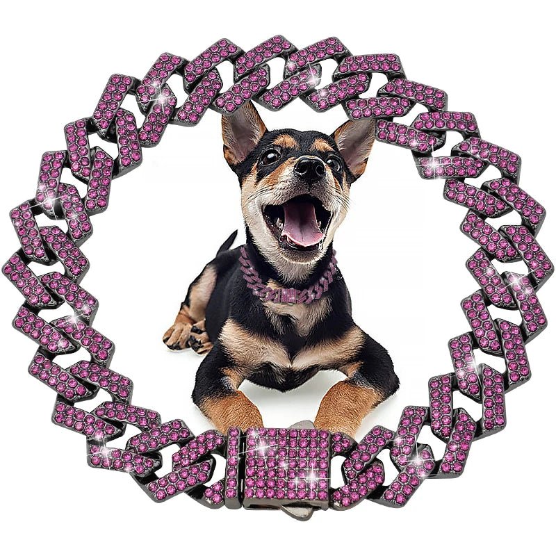 Bling Chunky Pet Chain - Angie's Pet ProvisionsAngie's Pet Provisions