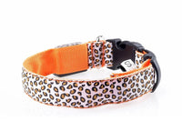 LED Leopard Print Dog Collar - Angie's Pet ProvisionsAngie's Pet Provisions