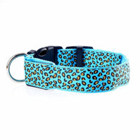 LED Leopard Print Dog Collar - Angie's Pet ProvisionsAngie's Pet Provisions