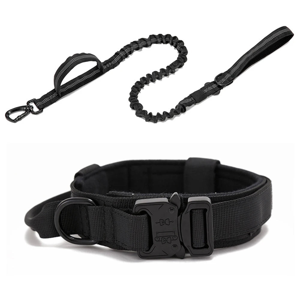 Premium K9 Tactical Collar & Ladder Combat Lead - Angie's Pet ProvisionsAngie's Pet Provisions