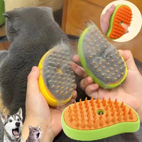 Steamy Grooming Brush - Angie's Pet ProvisionsAngie's Pet Provisions