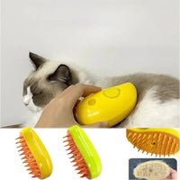 Steamy Grooming Brush - Angie's Pet ProvisionsAngie's Pet Provisions