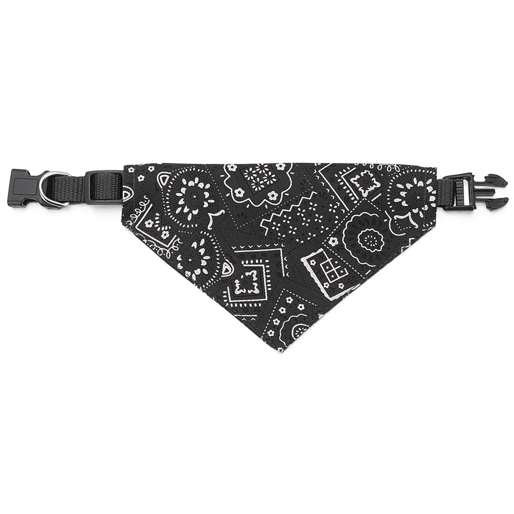 Stylish Pet Bandana with Easy Push Clip - Angie's Pet ProvisionsAngie's Pet Provisions