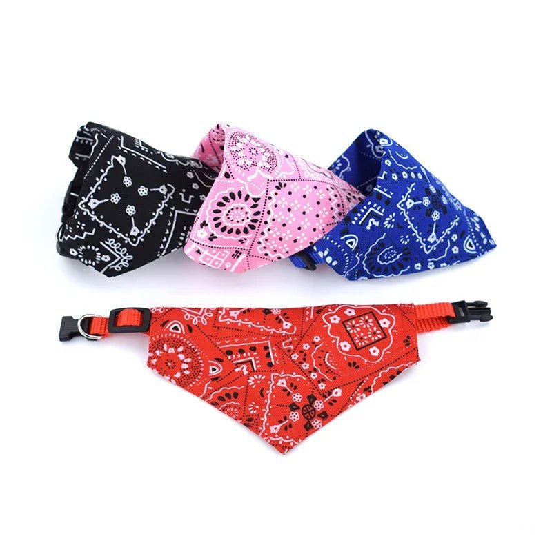 Stylish Pet Bandana with Easy Push Clip - Angie's Pet ProvisionsAngie's Pet Provisions