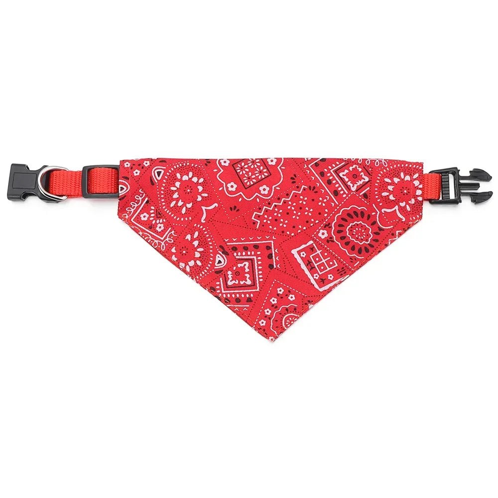 Stylish Pet Bandana with Easy Push Clip - Angie's Pet ProvisionsAngie's Pet Provisions