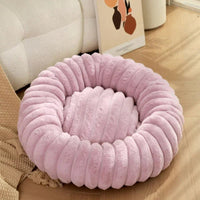 Ultra - Soft Plush Donut Pet Bed - Angie's Pet ProvisionsAngie's Pet Provisions