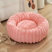 Ultra - Soft Plush Donut Pet Bed - Angie's Pet ProvisionsAngie's Pet Provisions