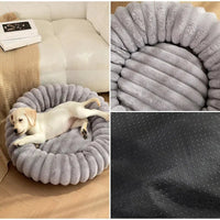 Ultra - Soft Plush Donut Pet Bed - Angie's Pet ProvisionsAngie's Pet Provisions