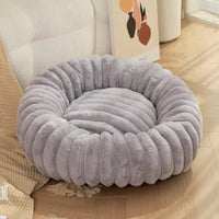 Ultra - Soft Plush Donut Pet Bed - Angie's Pet ProvisionsAngie's Pet Provisions